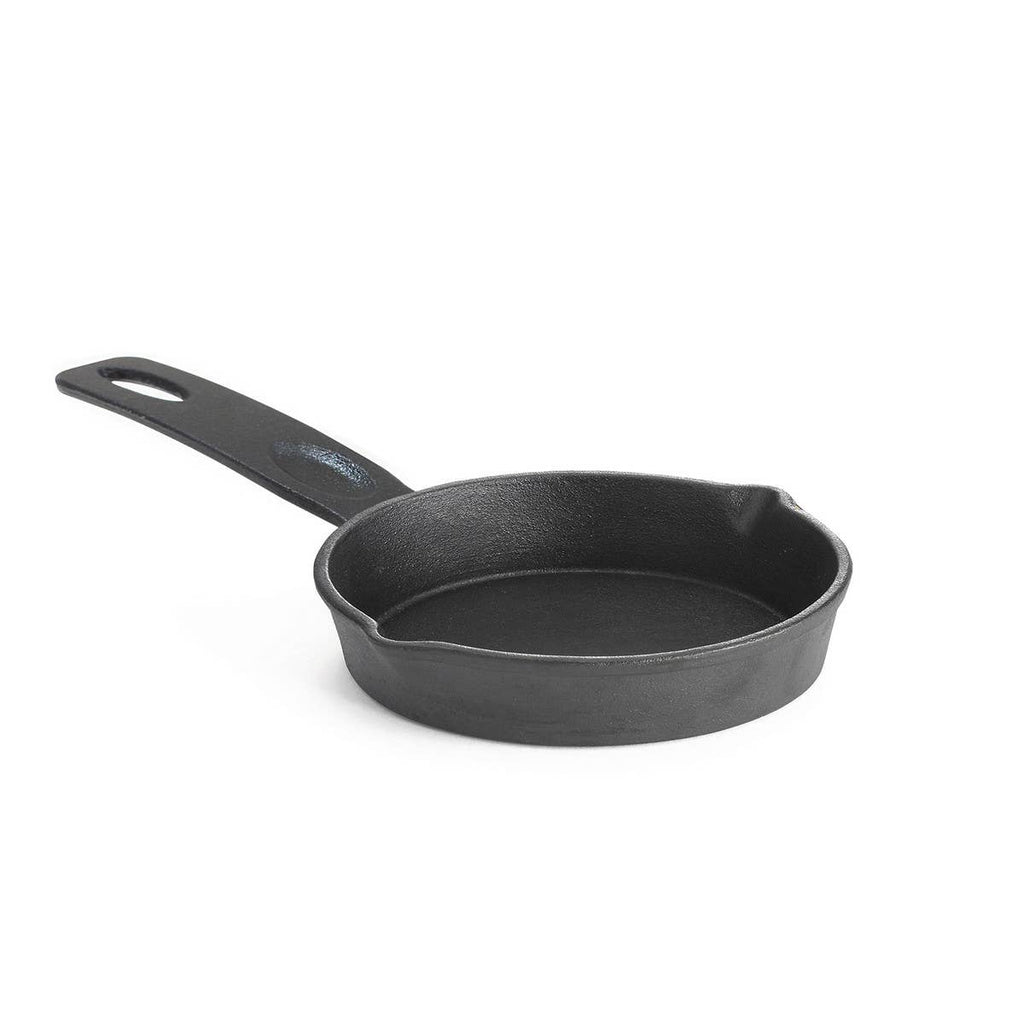 8oz Mini Round Cast Iron Skillet