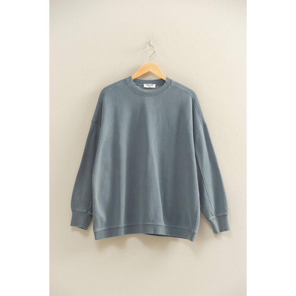Oversized Crew Neck Sweatshirt