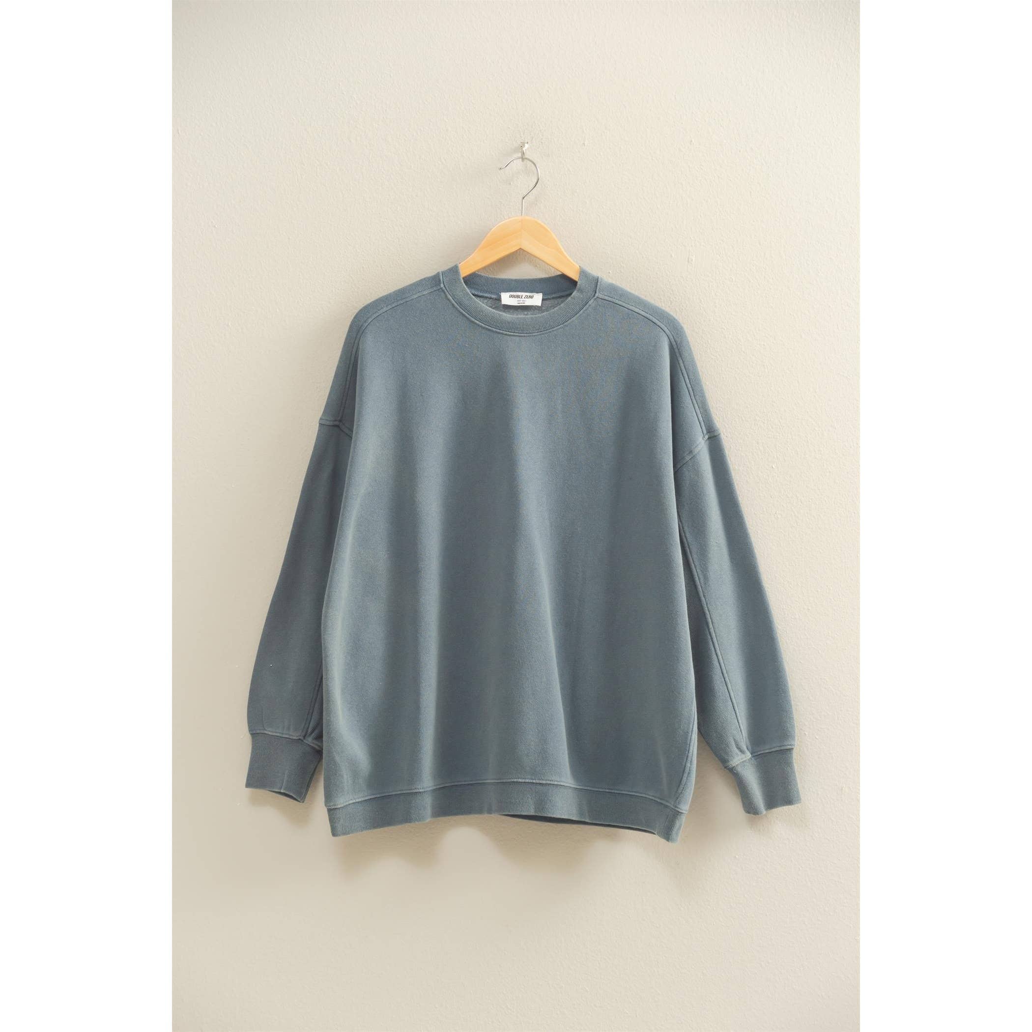 Oversized Crew Neck Sweatshirt