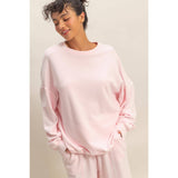 Acid Wash Oversized Sweatshirt