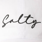 'Salty' Embroidered Baseball Cap