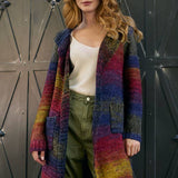 Rainbow Long Cardigan