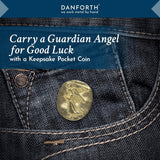Golden Angel Pocket Charms