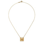 Heart Centered Gold Necklace