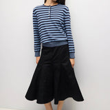 The Virginia Sweater | Henley Color Pop Cardigan