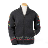 Hartley Knit Sweater with Floral Antler Design