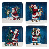 Santa's Secret Christmas Canape Plate