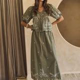 Embroidered blouse