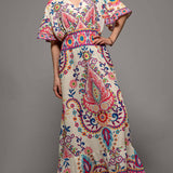 Paisley Maxi Dress