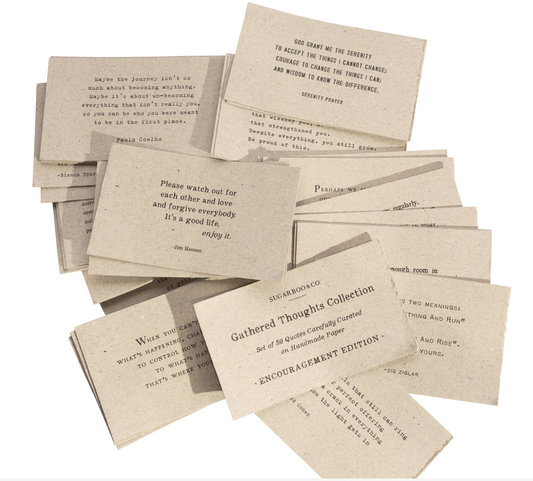 50 Gathered Thoughts of Encouragement