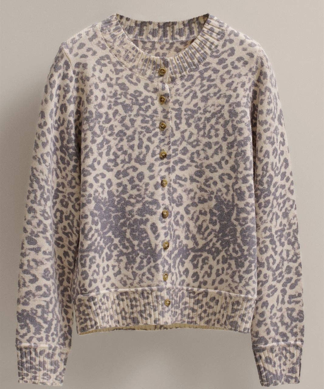 leopard print cardigan