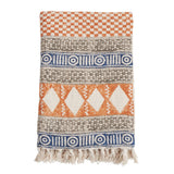 Block Print Throw