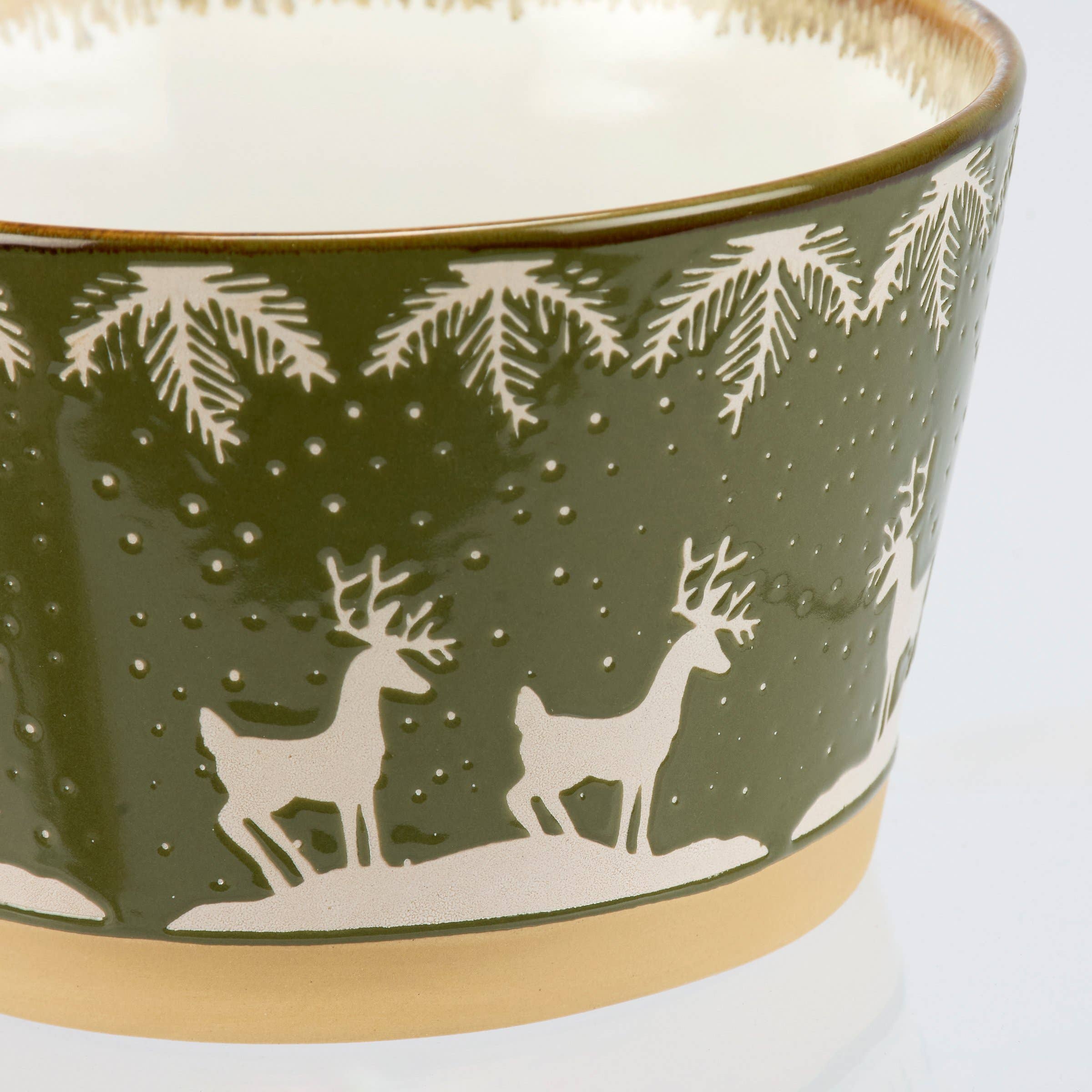 White Deer Bowl
