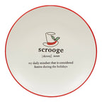 Christmas Sayings Dessert Plates