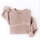 "Sunshine and Coffee" Sweatshirt