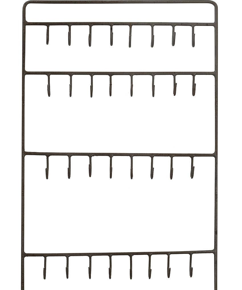 Simple Wire Jewel Hook Wall Mount