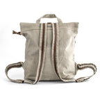 Black Spruce Forest Recycled Canvas Backpack