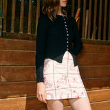 Slim Fit Knit Button Top - RTK1029
