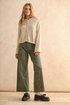 Lightweight Button Front Cardigan