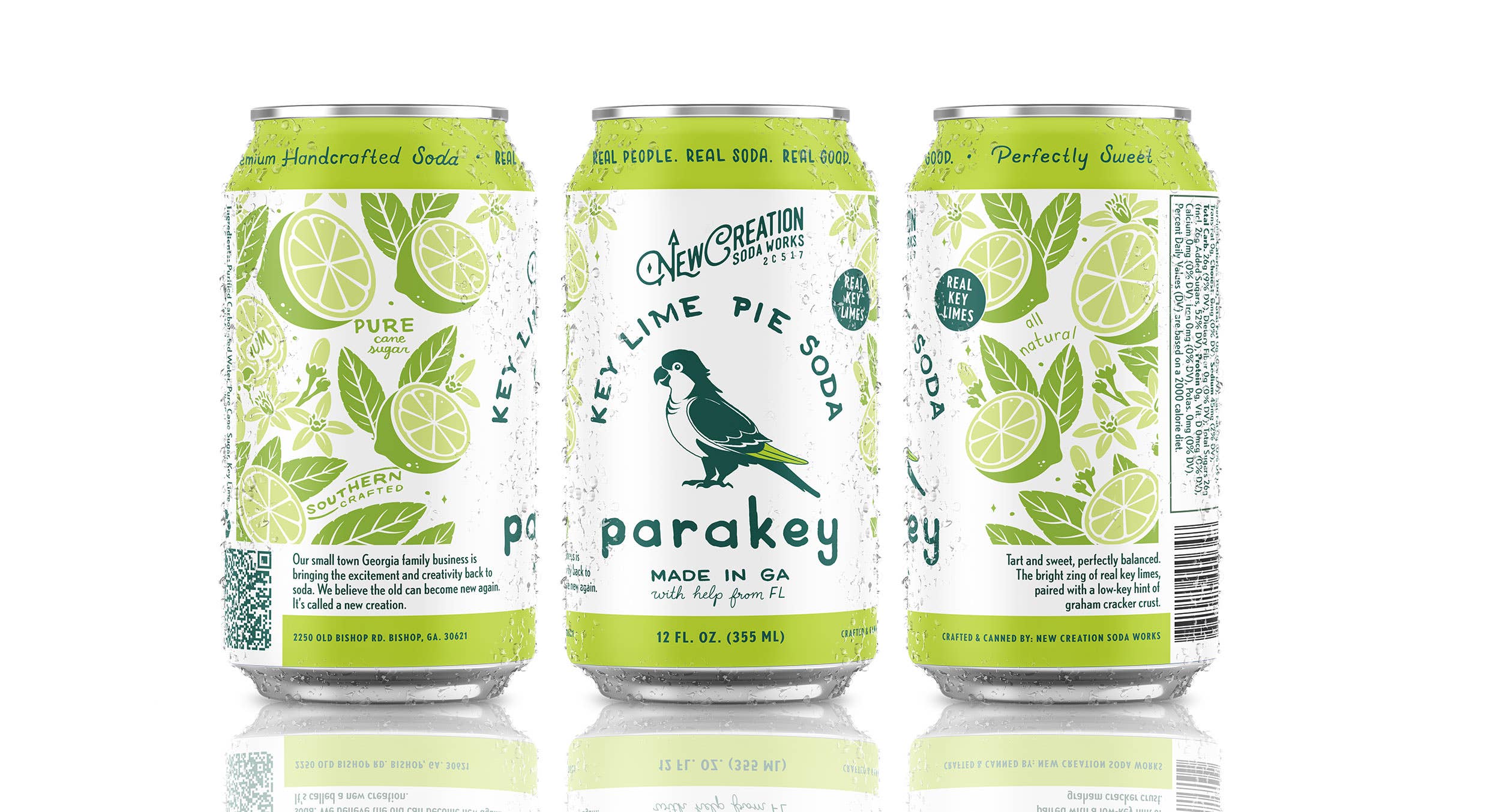 Parakey - Key Lime Pie Soda (Case of 16)