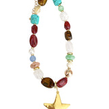 Reese Beaded Star Necklace