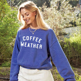 coffee weather crewneck