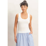 Scoop Neck Tank Top