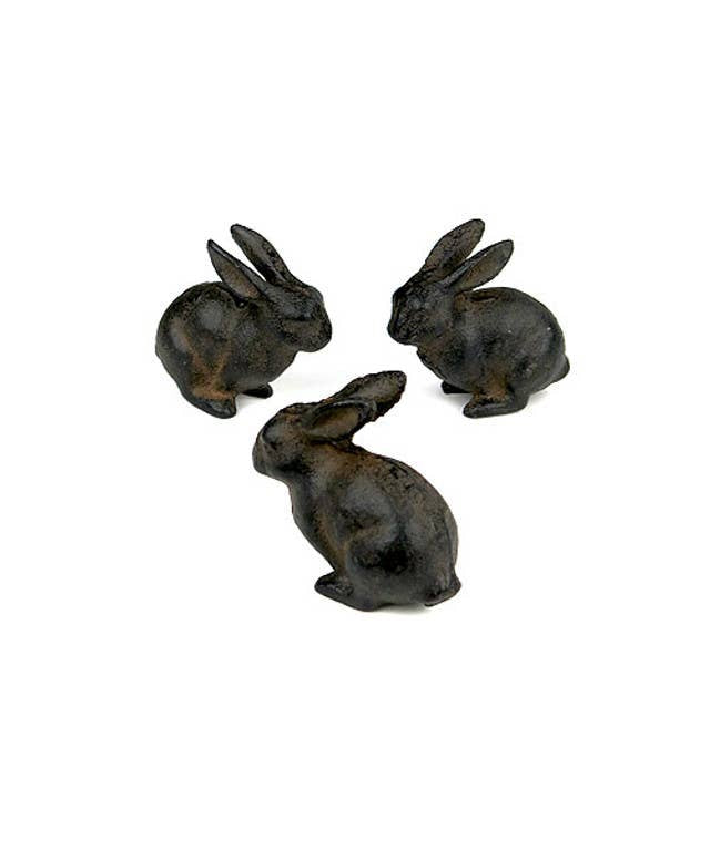 Small Cast Iron Rabbit
