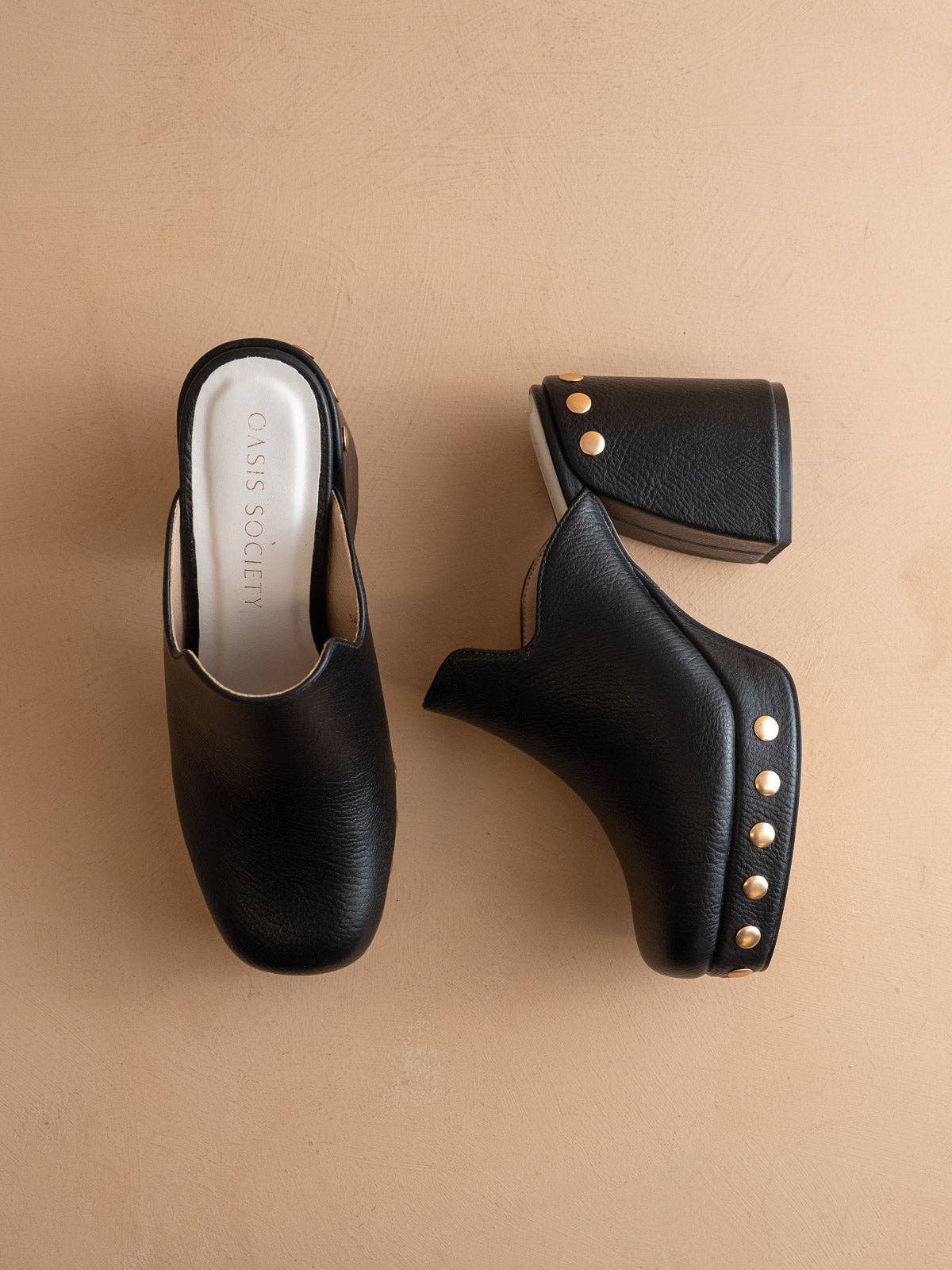 The Sierra | Black Platform Clog