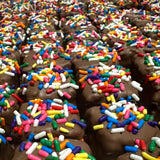 O’Krispy Mini🥄Milk Choc Rice Krispy Squares w/Sprinkles 6PK