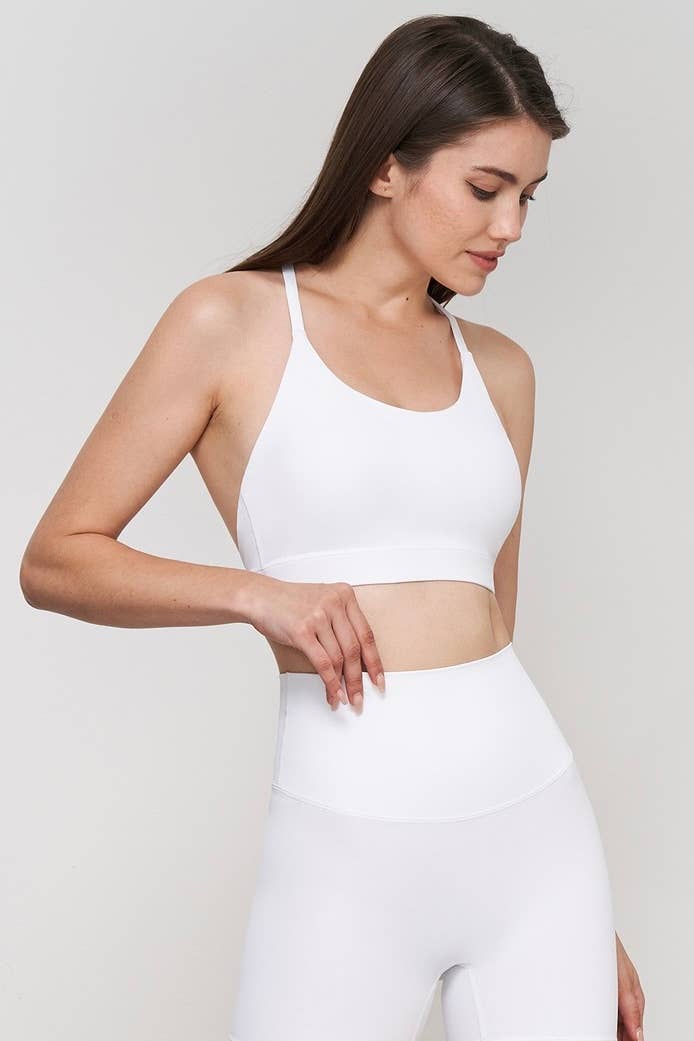 Luna Triangle-Back Sports Bra