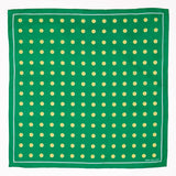 Carson Tennis Ball Print Scarf 21x21 Wholesale