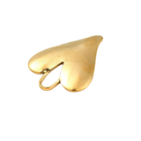 * Gold Statement Heart Charm
