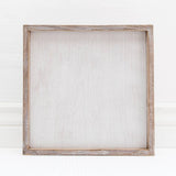 12x12 Wood framed blank sign w/removeable insert DIY 11032