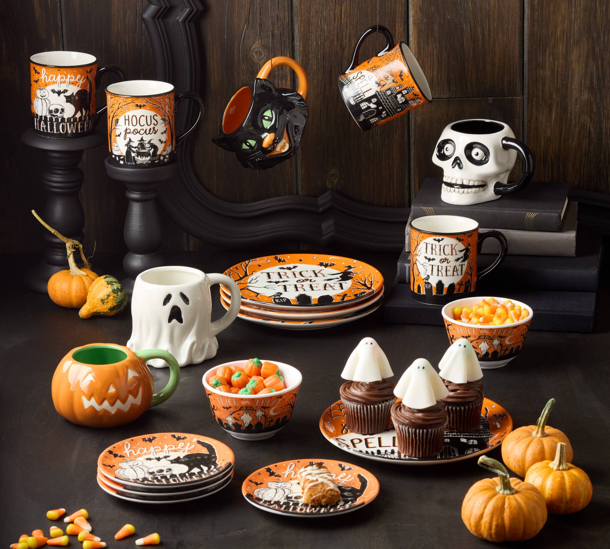 Scaredy Cat Halloween Mug