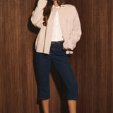 LONG SLEEVE CREW NECK SWEATER LIGHTWEIGHT CARDIGAN