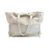 Distressed Canvas Tote