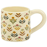 Fall Folk Floral Mug