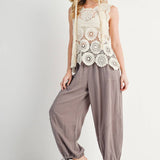 Jogger Harem Drawstring Pants