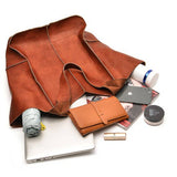 Women's shoulder bag large capacity Soft PU leather handbag