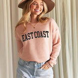 "EAST COAST" Graphic Sweatshirt