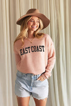 "EAST COAST" Graphic Sweatshirt