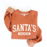 SANTA'S FAVORITE Graphic Sweatshirt