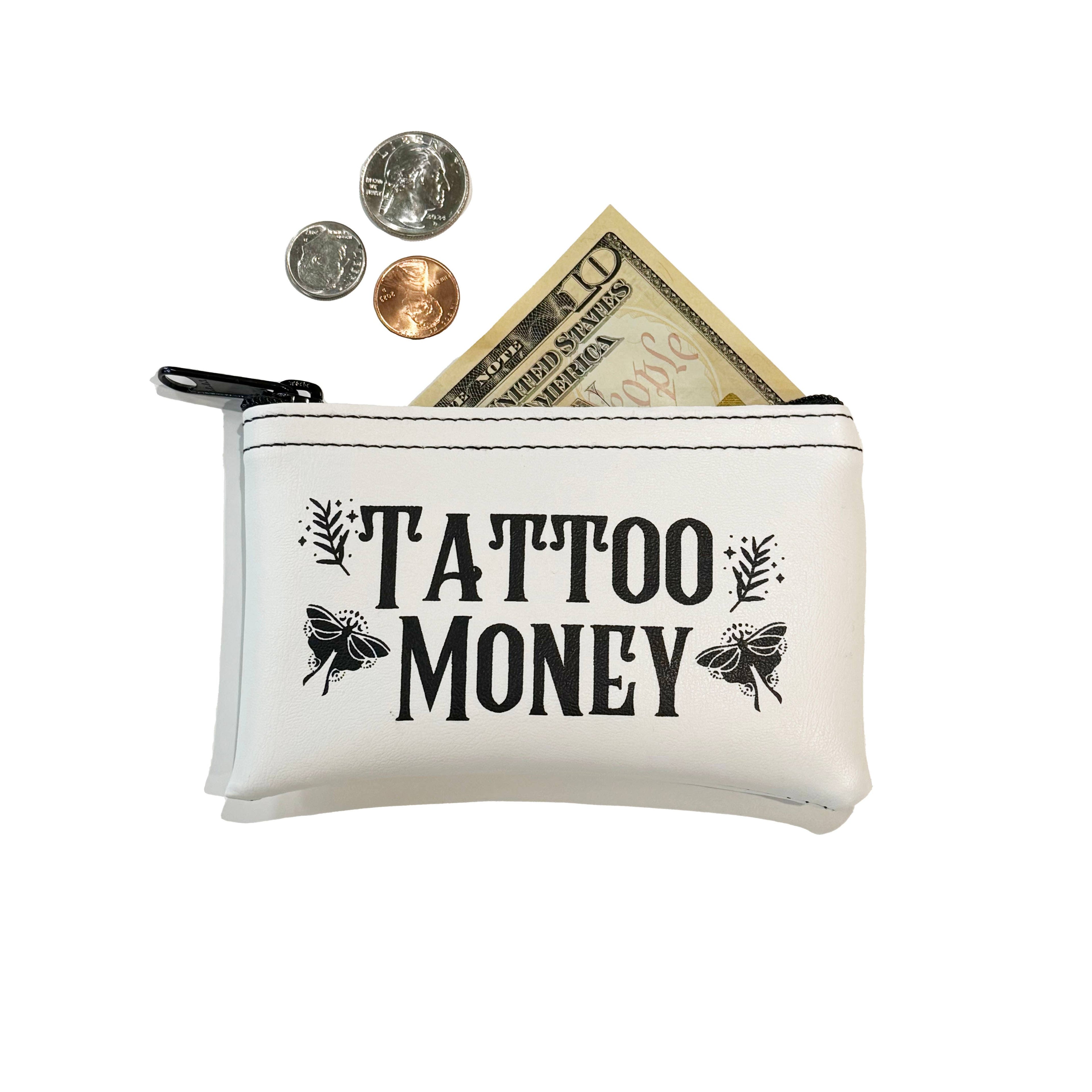 "Tattoo Money" Coin Pouch