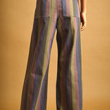 MULTI COLOR PANEL PANTS