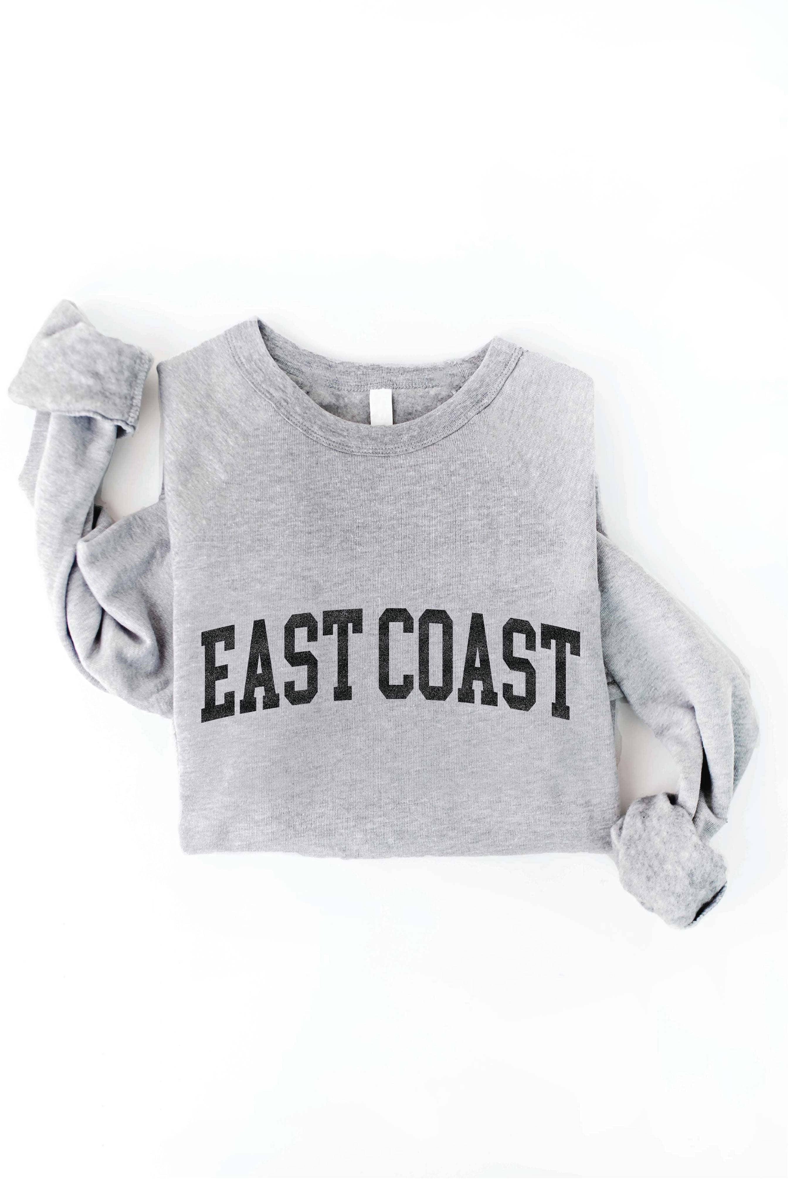 "EAST COAST" Graphic Sweatshirt
