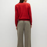 The Virginia Sweater | Henley Color Pop Cardigan