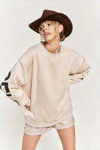 "Be Yourself" Oversized Sweatshirt