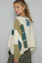 Cut & Sew Knit Sweater
