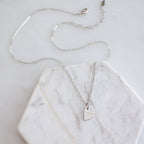 11:11 Stamped Heart Necklace